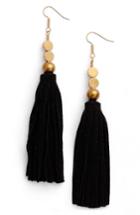 Women's Ink + Alloy Suede Tassel Drop Earrings