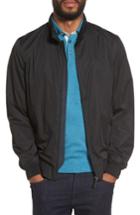 Men's Ted Baker London Nylon Bomber Jacket (l) - Black