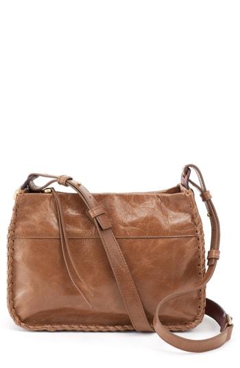 Hobo Banjo Leather Shoulder Bag - Brown