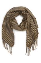 Women's Bp. Mixed Houndstooth Scarf