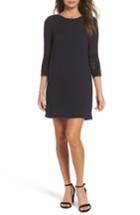 Women's French Connection Ensor Crepe Shift Dress - Blue