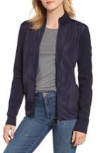 Women's Canada Goose Windbridge Zip Front Sweater Jacket (0) - Blue