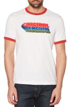 Men's Original Penguin Retro Logo Ringer T-shirt