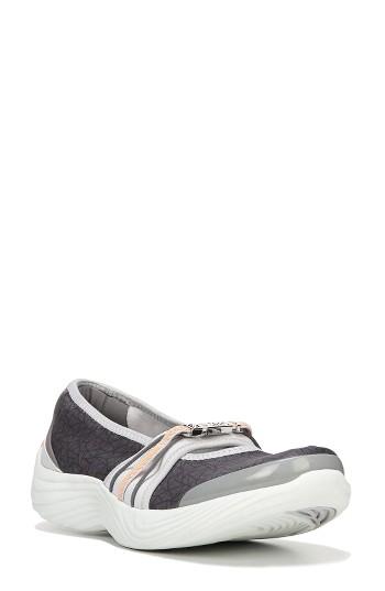 Women's Bzees Twinkle Slip-on Sneaker .5 M - Grey