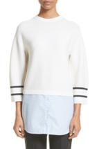 Women's St. John Collection Link Stitch Sweater