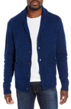 Men's Bonobos Slim Fit Shawl Collar Cashmere Cardigan - Blue