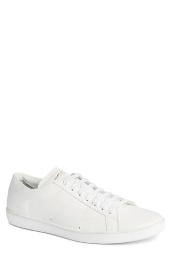 Men's Saint Laurent Alpha Low Top Sneaker Us / 42eu - Black