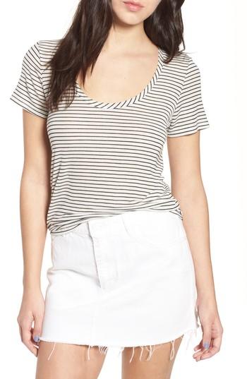Women's Pst By Project Social T Scoop Neck Tee - Black