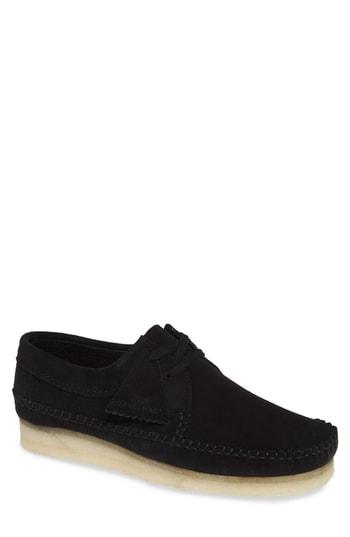 Men's Clarks 'weaver' Moc Toe Derby M - Black