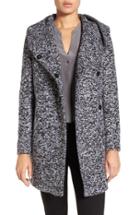 Women's Kenneth Cole New York Asymetrical Tweed Duffle Coat