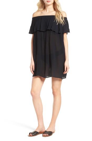 Women's Hinge Off The Shoulder Cover-up Dress