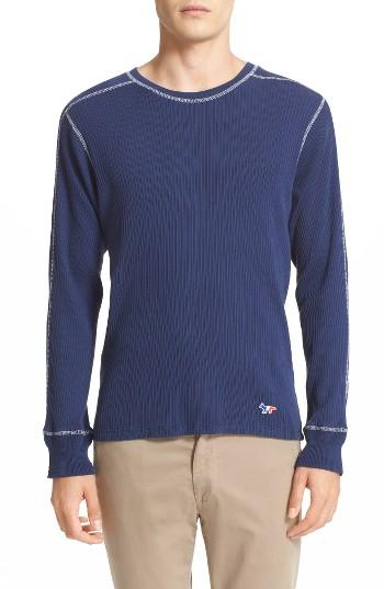 Men's Maison Kitsune Rib Knit T-shirt