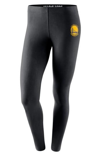 Women's Nike Golden State Warriors Leg-a-see Women's Nba Tights - Black