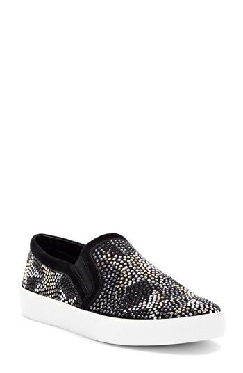 Women's Vince Camuto Canita Slip-on Sneaker .5 M - Black