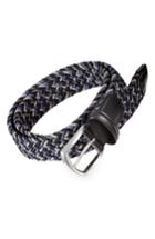 Men's Andersons Multi-color Stretch Woven Leather