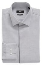 Men's Boss Slim Fit Geometric Dress Shirt .5 - Blue