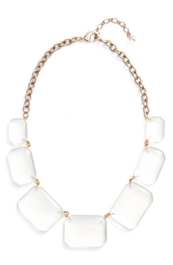 Women's Adia Kibur Block Statement Necklace