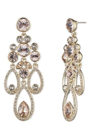 Women's Givenchy Drama Chandelier Crystal Earrings