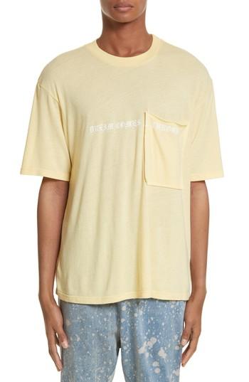Men's Drifter Ibidem Pocket T-shirt - Yellow