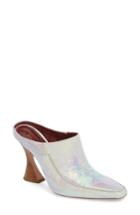 Women's Sies Marjan Dena Holographic Mule Us / 36eu - Metallic