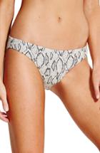 Women's Seafolly Wild Side Hipster Bikini Bottoms Us / 6 Au - Grey