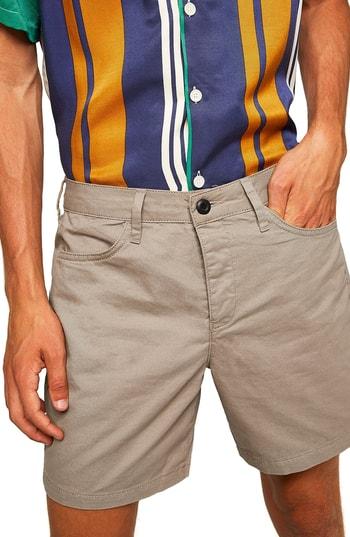 Men's Topman Utility Chino Shorts