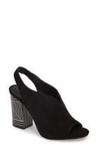 Women's Pelle Moda Madra Slingback Sandal .5 M - Black