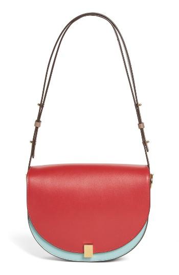 Victoria Beckham Half Moon Box Shoulder Bag - Red