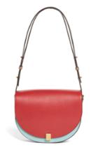 Victoria Beckham Half Moon Box Shoulder Bag - Red