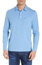 Men's Vineyard Vines Edgartown Jersey Polo, Size - Blue