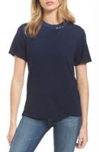 Women's Ag Distressed Tee - Blue