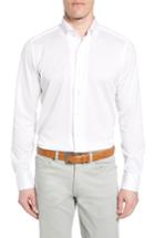 Men's Peter Millar Collection Summer Mesh Jersey Sport Shirt - White