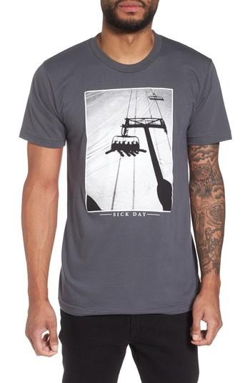 Men's Casual Industrees Sick Day T-shirt - Blue