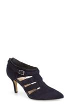 Women's Bella Vita 'dylan' Cutout Pointy Toe Bootie .5 Ww - Blue