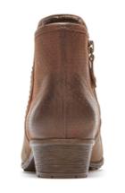 Women's Rockport Cobb Hill Gratasha Panel Bootie M - Brown