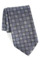 Men's Nordstrom Men's Shop Settala Medallion Silk Tie, Size - Black