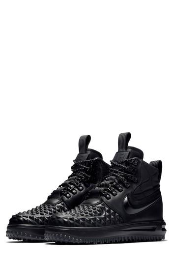 Women's Nike Lunar Force 1 Waterproof Duckboot .5 M - Black