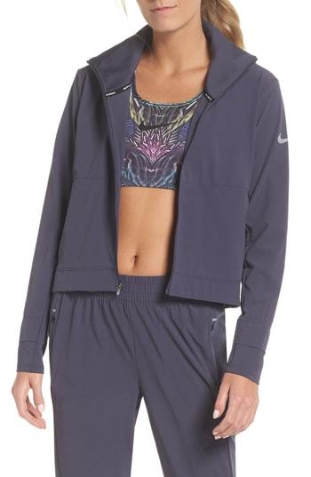 Women's Nike Swift Run Jacket - Grey
