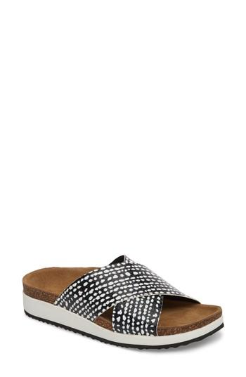 Women's Aetrex Dawn Slide Sandal -6.5us / 36eu - Black