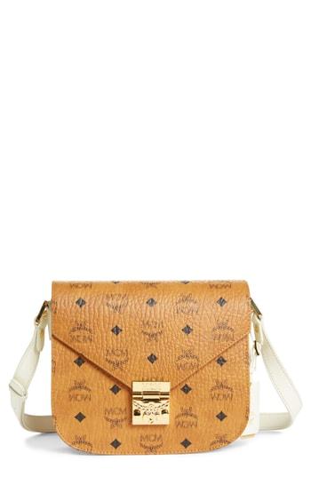Mcm Small Visetos Coated Canvas Shoulder Bag -