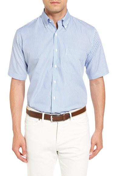 Men's Peter Millar Summer Stripe Fit Sport Shirt
