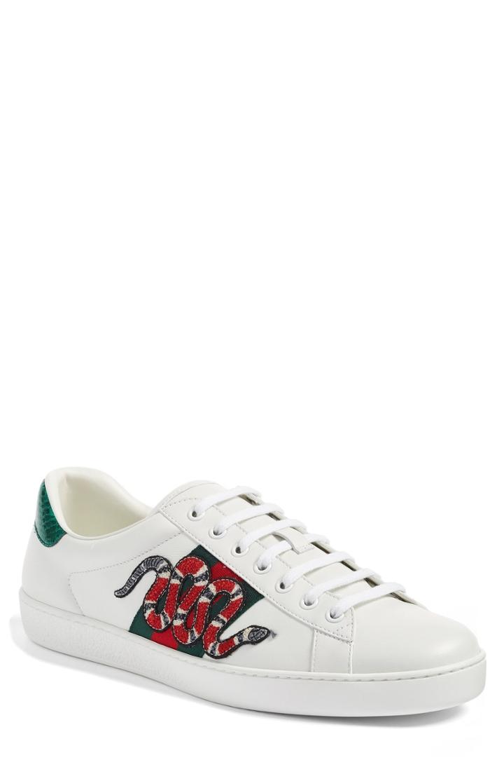 Men's Gucci 'new Ace' Sneaker Us / 7uk - White