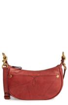 Frye Small Campus Leather Crossbody Bag - Red