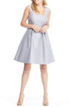Women's Gal Meets Glam Collection Cosette Jacquard Fit & Flare Dress - Blue
