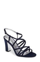 Women's Adrianna Papell Adelson Knotted Strappy Sandal M - Blue