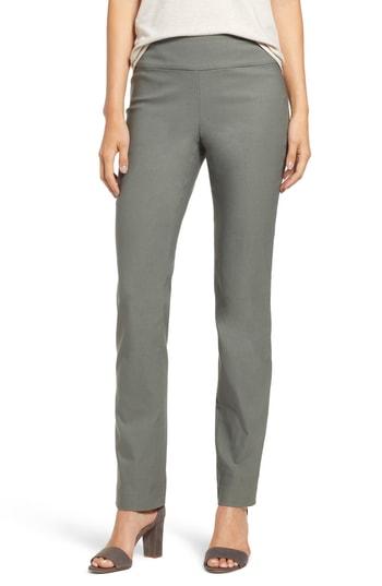 Women's Nic+zoe Wonder Stretch Slim Leg Pants - Green
