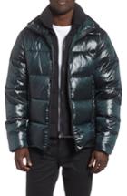 Men's The Very Warm Logan Water Repellent Down & Feather Fill Puffer Jacket, Size - Green