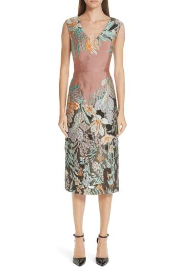 Women's Malene Oddershede Bach Tundra Midi Dress - Coral