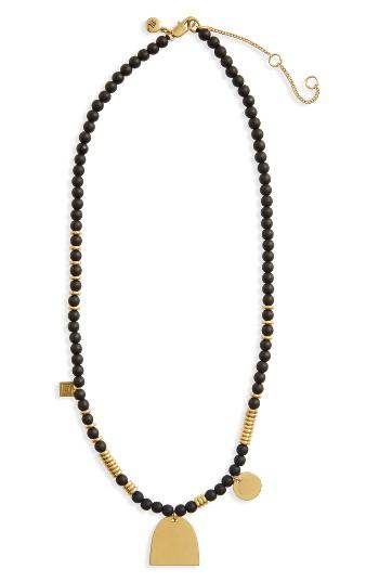 Women's Madewell Beaded Charm Necklace