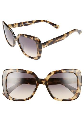 Women's Kate Spade New York Krystalyn 53mm Sunglasses - Havana